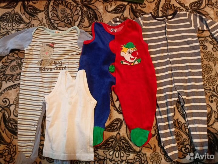 Детские вещи на мальчика пакетом