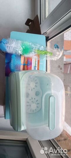 Стерилизатор для бутылочек новый и подогрев