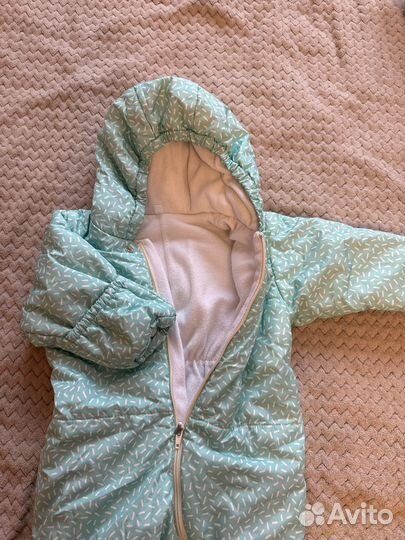 Комбинезон для девочки весна осень 74