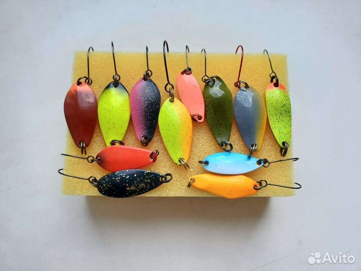 Набор форелевых блесен