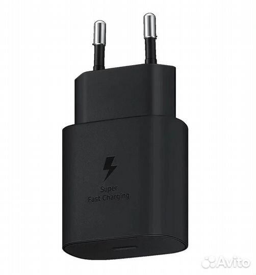 Сетевое зарядное устройство VLP 25W USB-C, черный