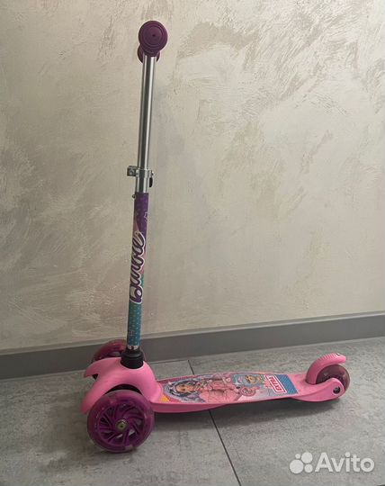 Самокат детский трехколесный бу