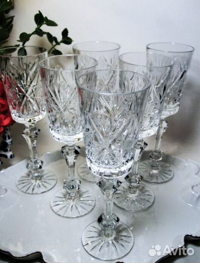 Рюмки,фужеры, бокалы. Хрусталь Дятьково, гхз