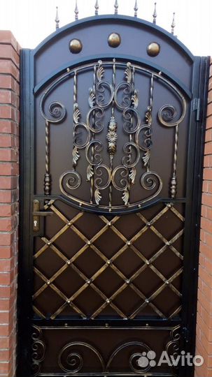 Кованые ворота