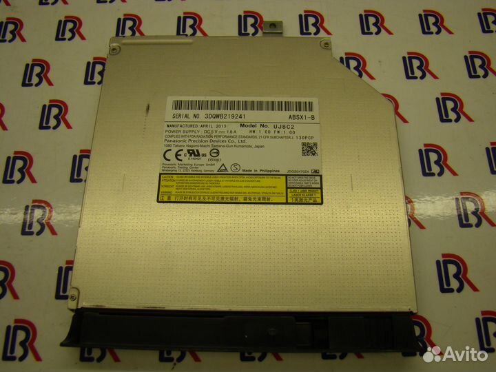 UJ8C2 DVD-RW привод ноутбука Sony SVF152C29V