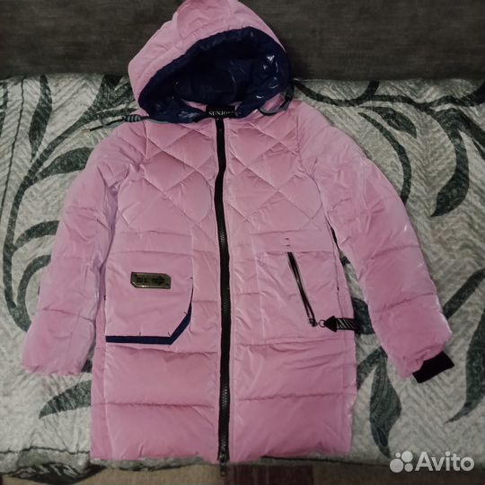 Пальто для девочки 146