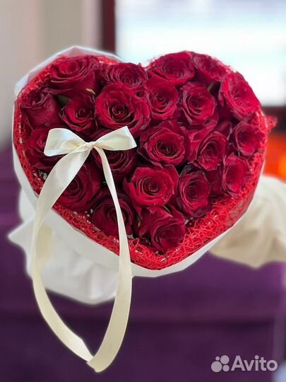 Букет сердце