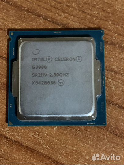 Процессор Intel Celeron G3900 LGA1151
