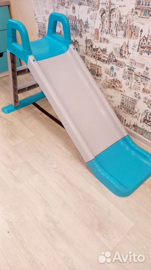 Детская горка пластиковая для дома