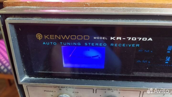 Ресивер усилитель звука kenwood KR 7070A