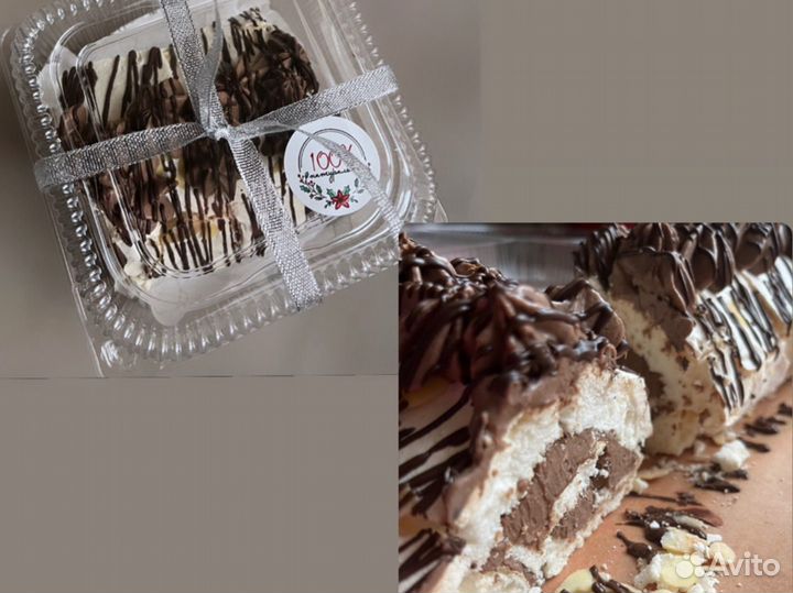 Меренговые рулеты и торты