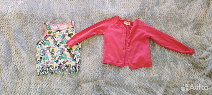 Пакетом вещи для девочки 104+