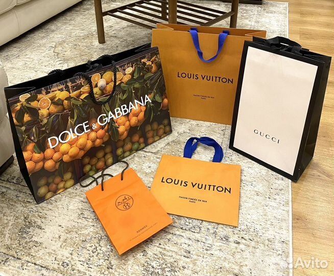 Брендовые пакеты оригинал