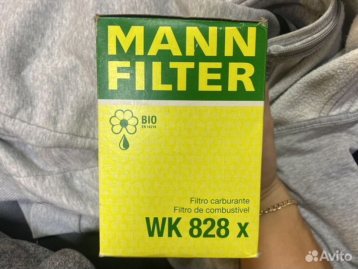 Топливный фильтр mann WK828X
