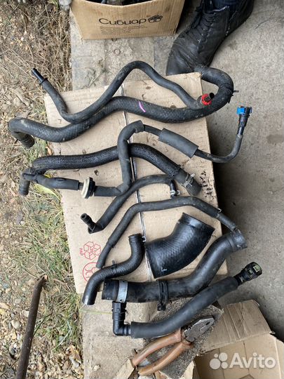 Патрубки сх-7 mazda трубки шланги