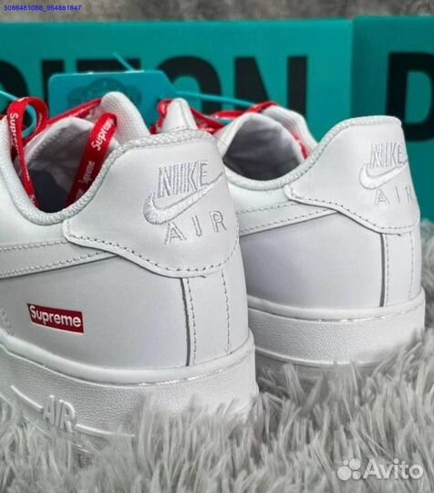 Кроссовки nike air force 1 supreme оригинал
