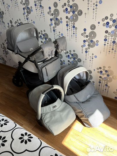 Коляска adamex 3 в 1