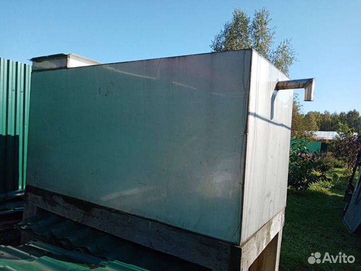 Бак из нержавейки 2 кубических метра