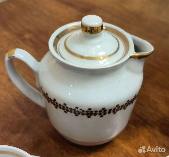 Сервиз кофейный Городецкий Варфоровый завод