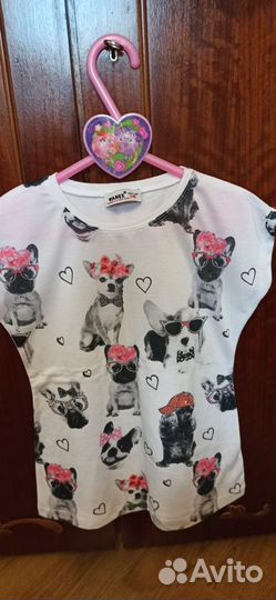 Футболка на девочку, р.140