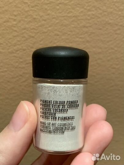 MAC pigment рассыпчатые тени Vanilla