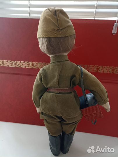 Редкая Кукла СССР Василий Тёркин
