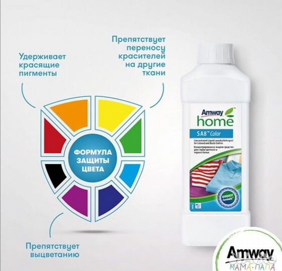 Универсальный порошок, кондиционер Amway
