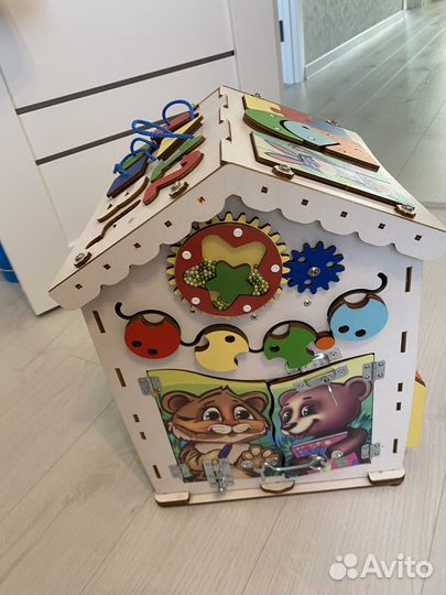 Бизиборд домик со светом