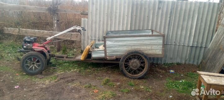 Мотоблок с прицепом бу