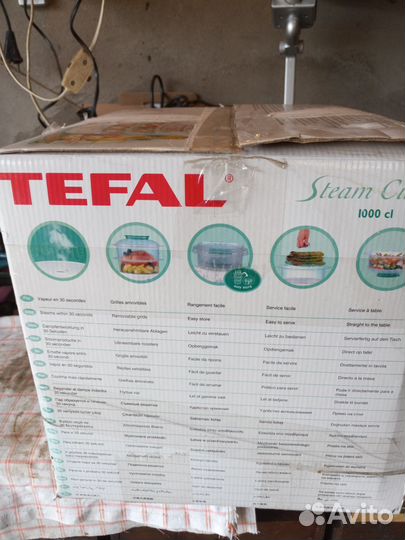 Пароварка tefal новая