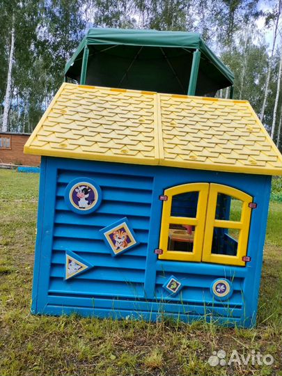 Детский игровой домик уличный пластиковый