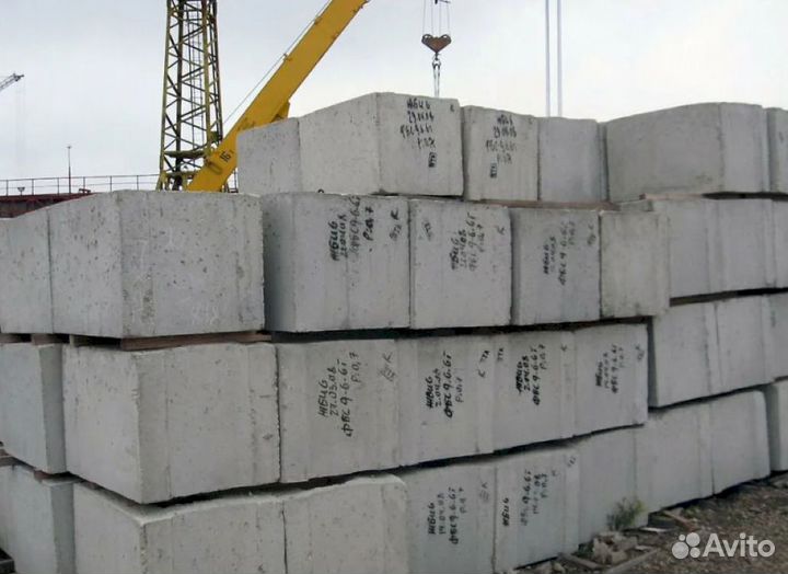 Фундаментные блоки фбс, доставка своим транспортом