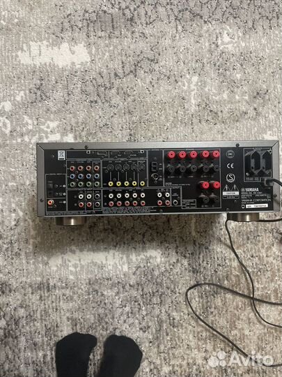 Ресивер и вся акустическая система Yamaha