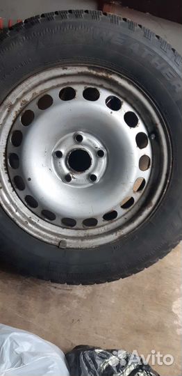 Колёса,зимняя резина +диски 215 65 16 cooper