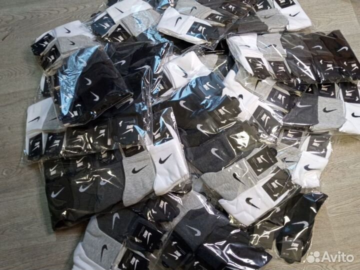 Высокие носки nike adidas