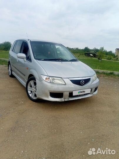 Mazda Premacy 1.8 AT, 2000, битый, 255 000 км