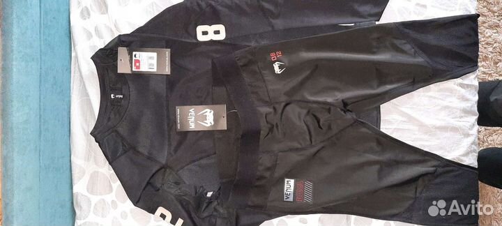 Компрессионные штаны и футболка Venum