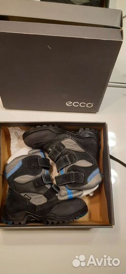 Зимние сапоги ecco 28