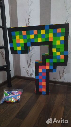 Цифра 7 на день рождения