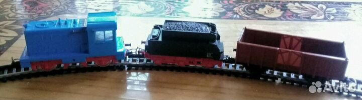 Игрушка техника Железная дорога Pico Огонек