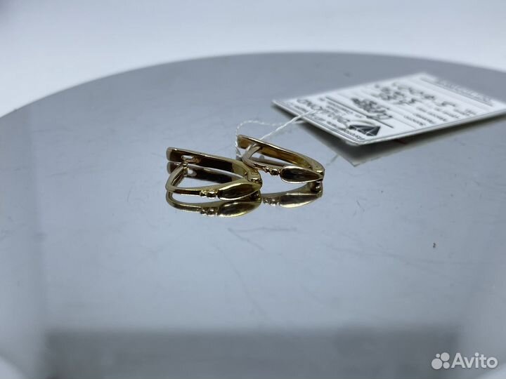 Золотые серьги