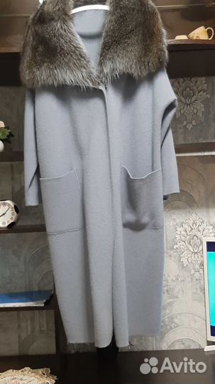 Пальто женское демисезонное 52 54 длинное