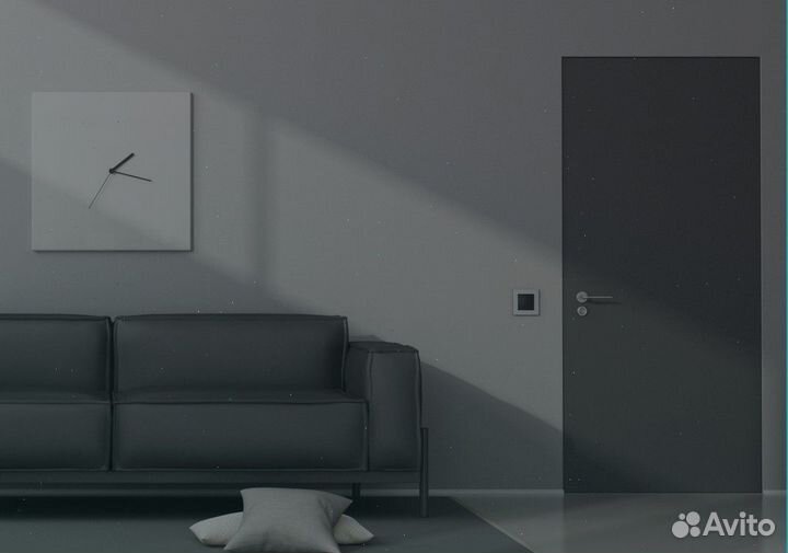 Дверь скрытая межкомнатная кромка ABS толщина полотна 56 мм 2000х900