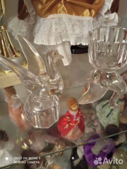 Гуси хрустальные СССР