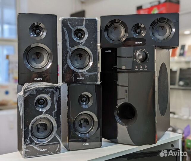 Акустическая система sven HT-210 5.1