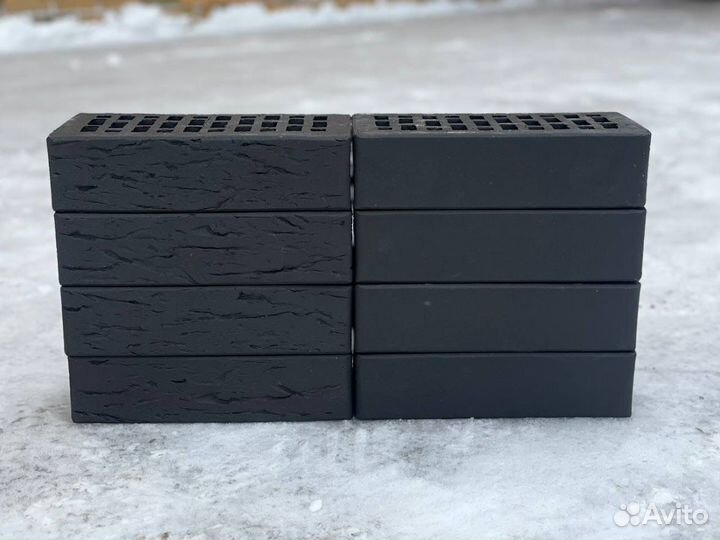 Кирпич лицевой Черный