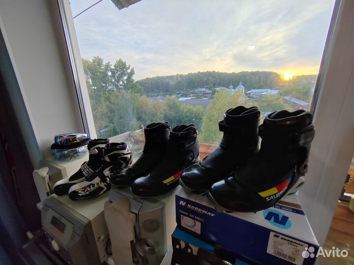 Лыжные ботинки salomon sns pilot