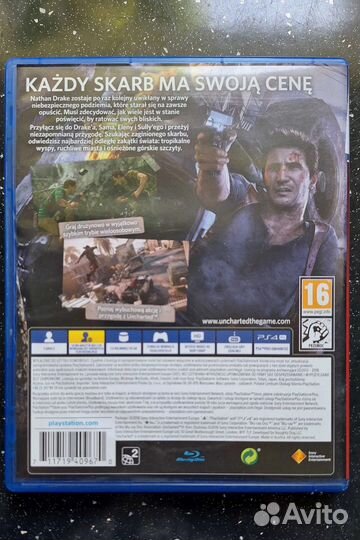 Uncharted 4 Новый Русская версия Ps4 Ps5