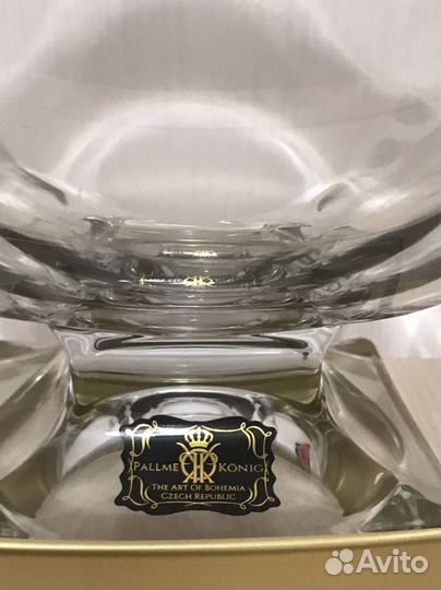 Ваза для фруктов чехия богемия