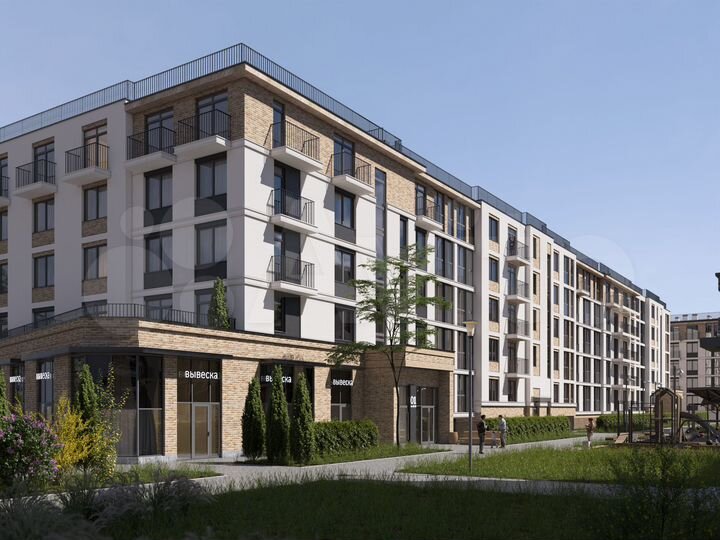 2-к. квартира, 64,5 м², 1/5 эт.